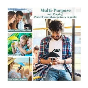 Phone Umbrella Suction Cup Stand Phone Umbrella for Sun_5