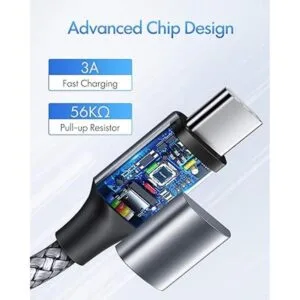 Cable USB C a USB C 2 pies paquete de 2 cable de carga_2