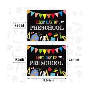 15 piezas de pizarra para el primer y último día de la_2