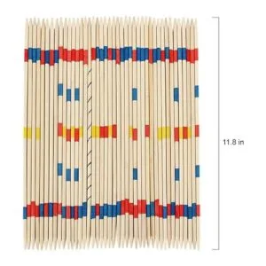 Gonoelec Juego de 41 palos de bambú de 12 pulgadas juego_3