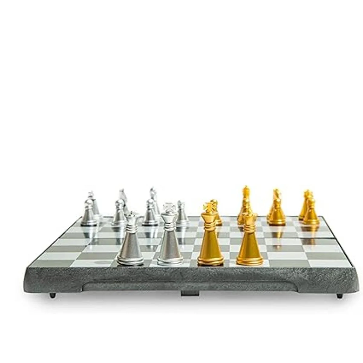 Mini juego de ajedrez magnético de viaje 6.3 pulgadas_4