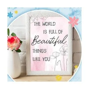 inspiradoras de pared arte moderno floral rosa_4