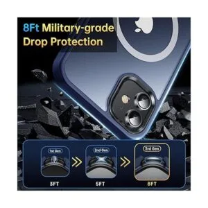 CASEQUUE Funda Magsafe para iPhone 11 protección militar_4