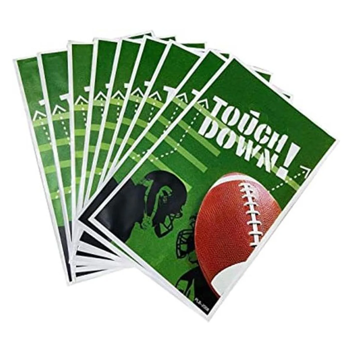 30 bolsas de regalo de dulces de fútbol americano bolsas_1