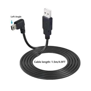 SHANFEILU Mini cable USB de 90 grados ángulo de 5 pines_6