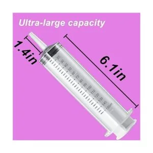 Paquete de 2 jeringas grandes de 5.1 fl oz jeringas de_2
