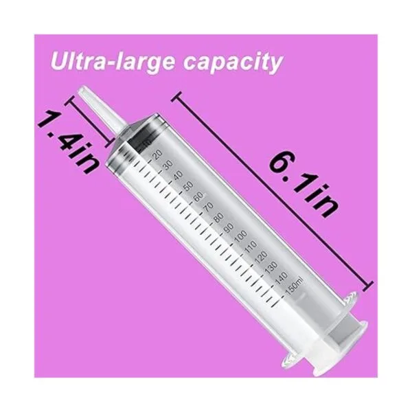 Paquete de 2 jeringas grandes de 5.1 fl oz jeringas de_2
