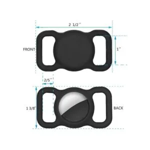 Airtag Soporte para collar de perro 2 unidades para_3