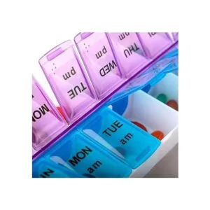 Caja organizadora para pastillos 14 compartimentos_3