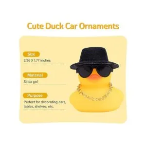 Adornos de goma para automóvil decoración de tablero de_5