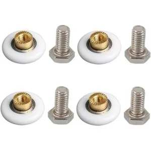 GDQLCNXB Rodillos para puerta de ducha ruedas de repuesto_1