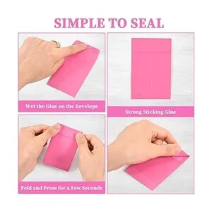 SWESARA Paquete de 100 sobres pequeños para monedas 2.25_5