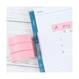 Juego de cinta adhesiva Washi rosa 32 pies x 0.6_6