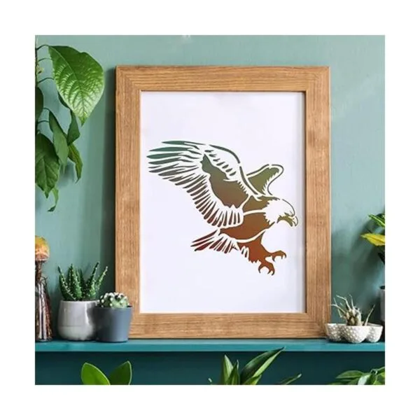 FINGERINSPIRE Eagle Plantilla de decoración de plantillas_5