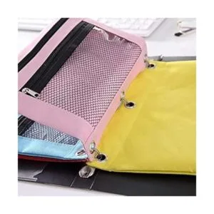 SORDIM Estuche para lápices de 3 anillos paquete de 2_5