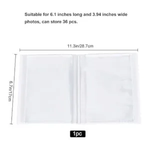 GORGECRAFT lbum de fotos de cubierta transparente de 36_2