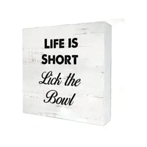 Letrero divertido de madera de cocina decoración de_1