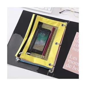 SORDIM Estuche para lápices de 3 anillos paquete de 2_6