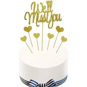 We ll Miss You Decoración para tartas para jubilación_1
