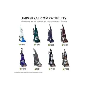 JEDELEOS Kit de repuesto de correa 6960W para aspiradora_3