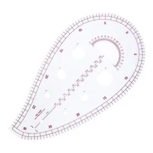 Regla de costura métrica 4 estilos regla curva francesa_4