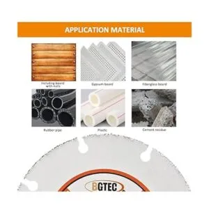BGTEC Disco de corte de madera de diamante 2 hojas de_4