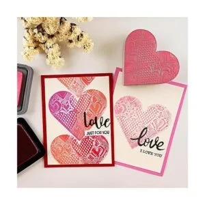 Bloque de espuma reutilizable con estampado de corazones_4