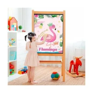 WERNNSAI Pin The Crown on The Flamingo Game Juego de_6