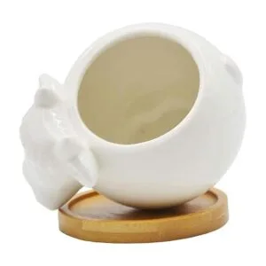 Macetas suculentas maceta de cerámica con forma de vaca_5