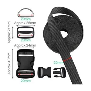 Juego de correas de hebillas de 34 pulgadas de 6 yardas_2