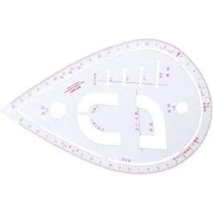 Regla de costura métrica 4 estilos regla curva francesa_3