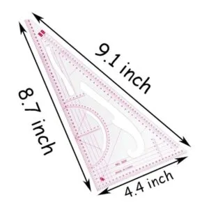 Regla de costura métrica 4 estilos regla curva francesa_2