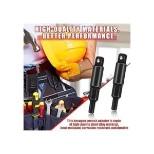 Adaptador de llave hexagonal de servicio 2 piezas llave_4
