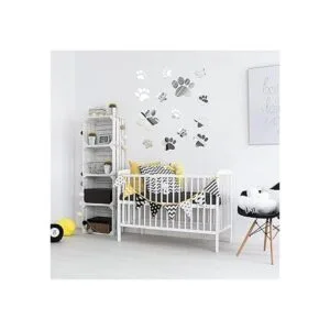 Juego de 14 calcomanías de espejo de pata para perros_7