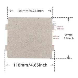 BOJACK Waveguide Cover Tablero de mica universal para_4