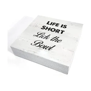 Letrero divertido de madera de cocina decoración de_3