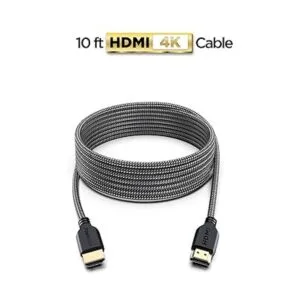 PowerBear Cable HDMI 4K 10 pies nailon trenzado y_2