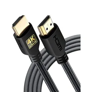 PowerBear Cable HDMI 4K 10 pies nailon trenzado y_1