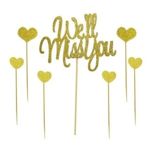 We ll Miss You Decoración para tartas para jubilación_2