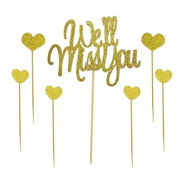We ll Miss You Decoración para tartas para jubilación_2
