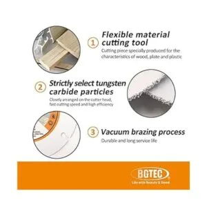 BGTEC Disco de corte de madera de diamante 2 hojas de_3