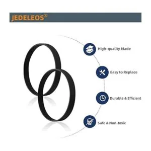 JEDELEOS Correas de repuesto estilo 160 para Hoover_2