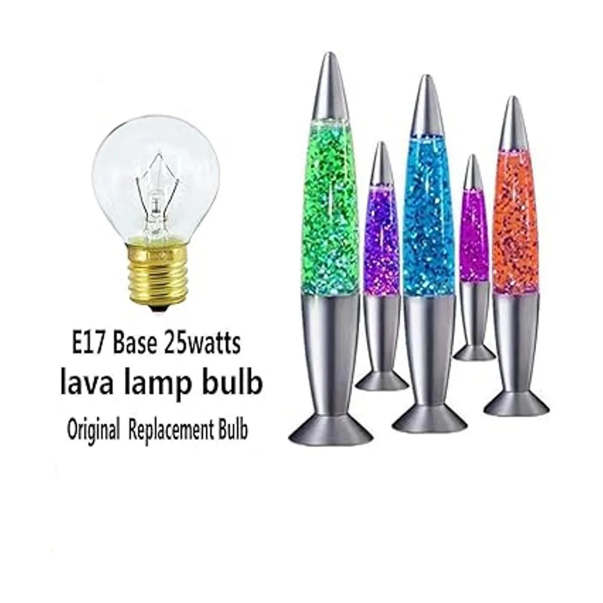 Bombillas de lava de 25 W bombillas de repuesto_3