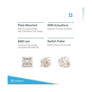 Gateron ks9 Interruptores de llave para teclados_4