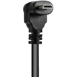 Cable HDTV en ángulo de 90 grados Micro HDMI a HDMI macho_5