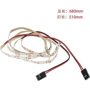 DKKY Tira de luz LED de colores para RC ala fija avión_3