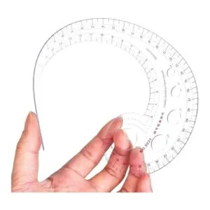 Regla de costura métrica 4 estilos regla curva francesa_6