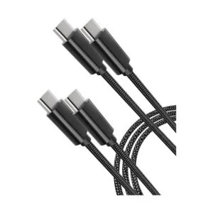 Paquete de 2 cables USB C a USB C JYJZPB de carga rápida_1