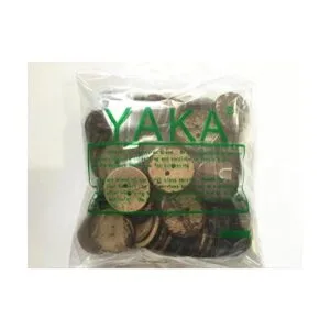 YAKA 100 piezas nuevo grueso coco Shell 2 agujeros botón_2