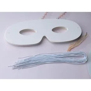 Sowaka 24 máscaras de ojos de papel para bricolaje color_4